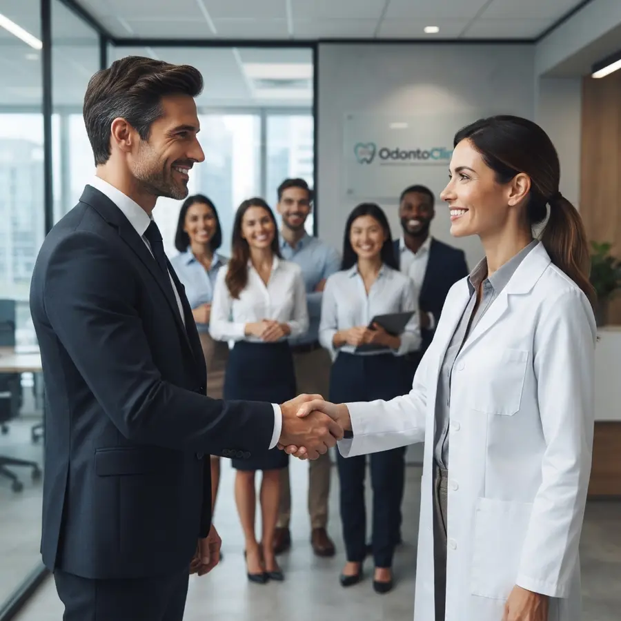 Parceria com empresas - imagem ilustrativa